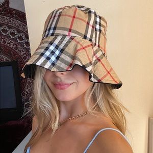 Burberry Patterned Bucket Hat